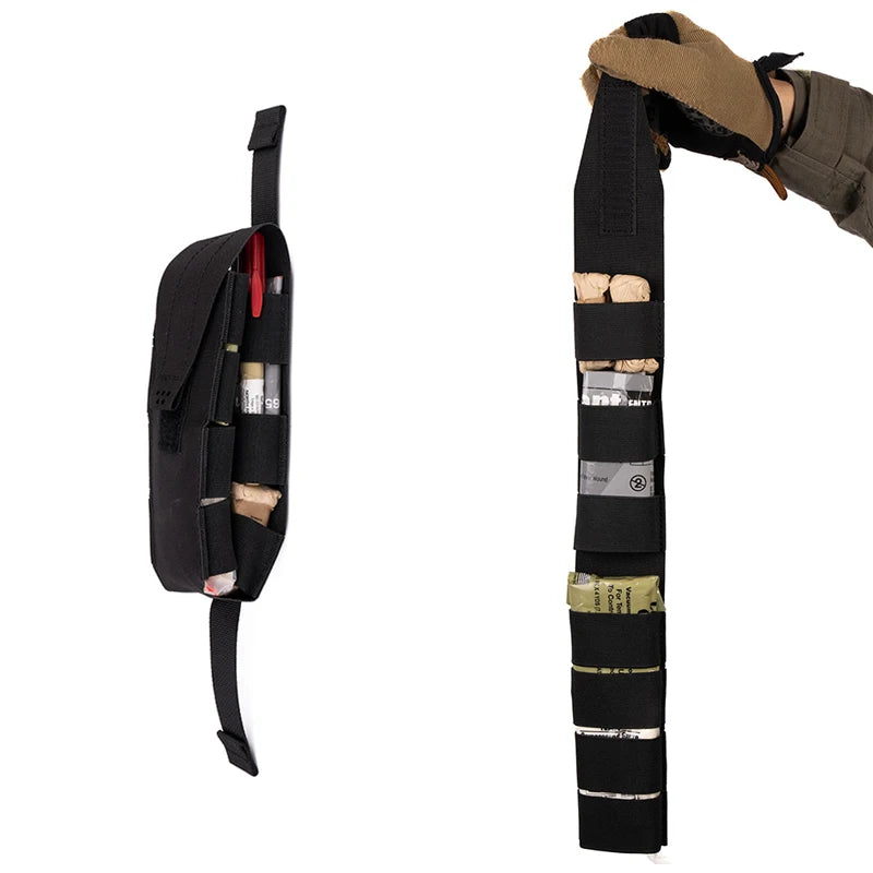 Tactical Medical Pouch Fast IFAK Medical First Aid Pouch EDC Trauma Kit Outdoors Camping Hunting Patrol Survival Equipment