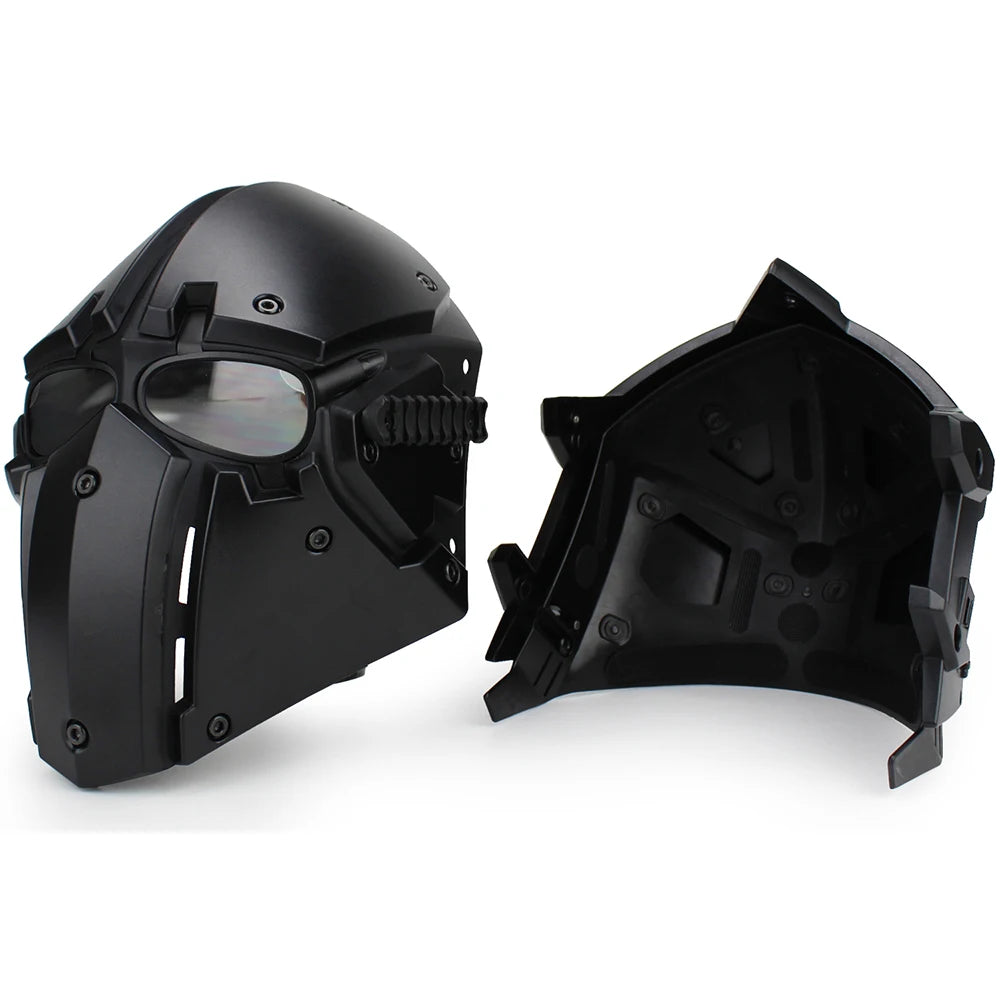 Tactical Helmet High Quality Protective Paintball Wargame Helmet Outdoor Airsoft Shooting Full Mask Protect FAST PC Helmet