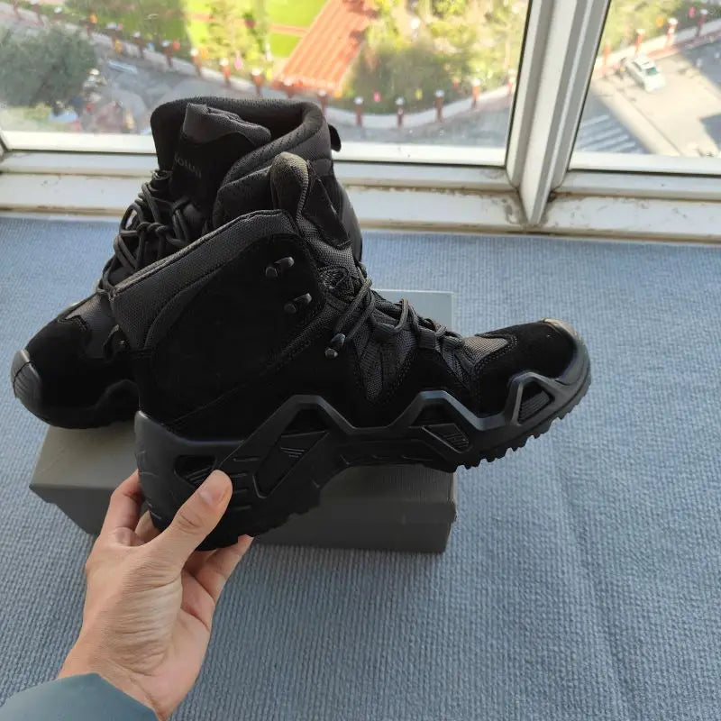 Professional Men Trekking Boots Top Quality Mountaineering Boots Mens Designer Sport Sneakers Man Walking Outdoor Shoes