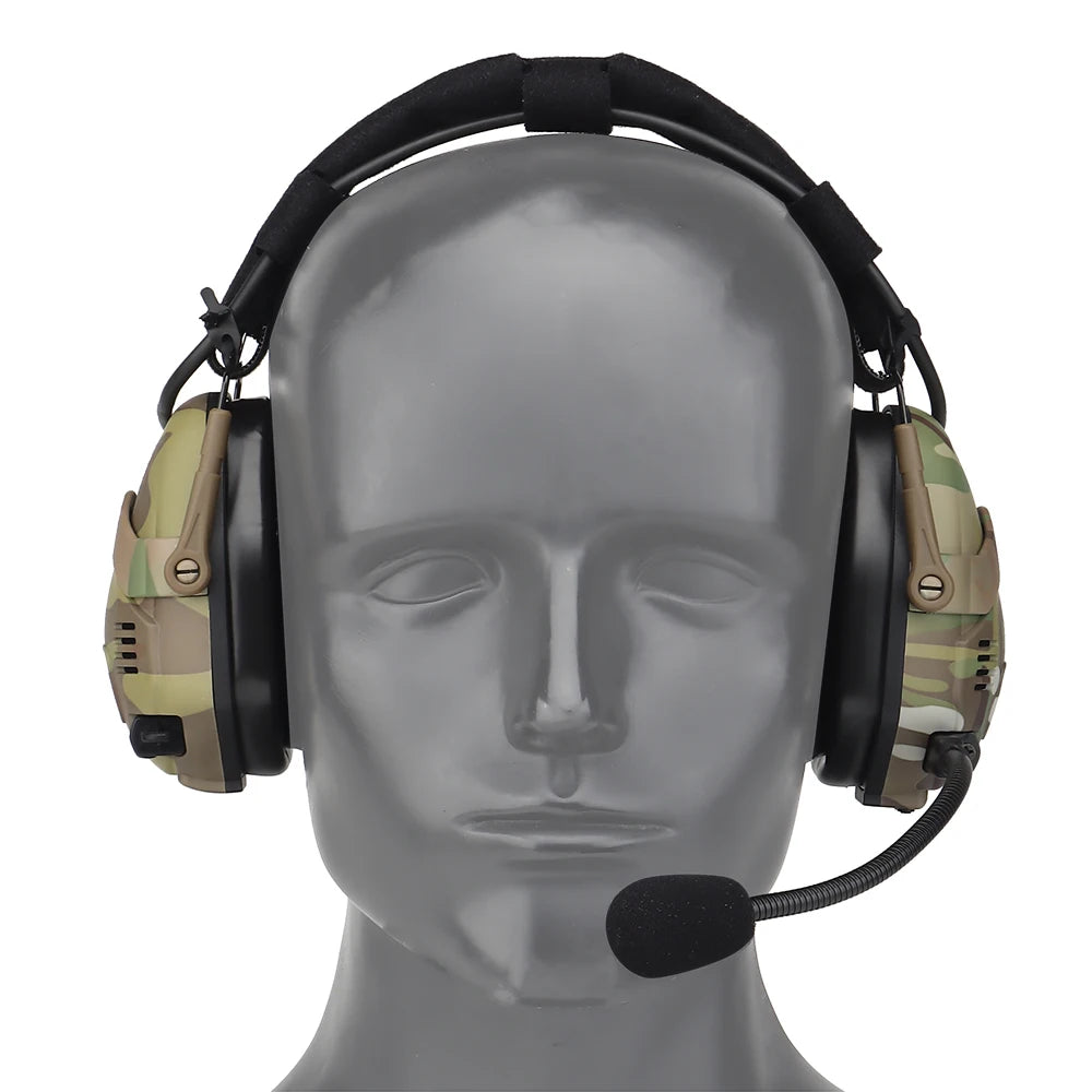 Tactical Hunting Noise Reduction Bluetooth Electronic Anti-noise Shooting Headset Protection Earmuffs Wireless BT Headphones