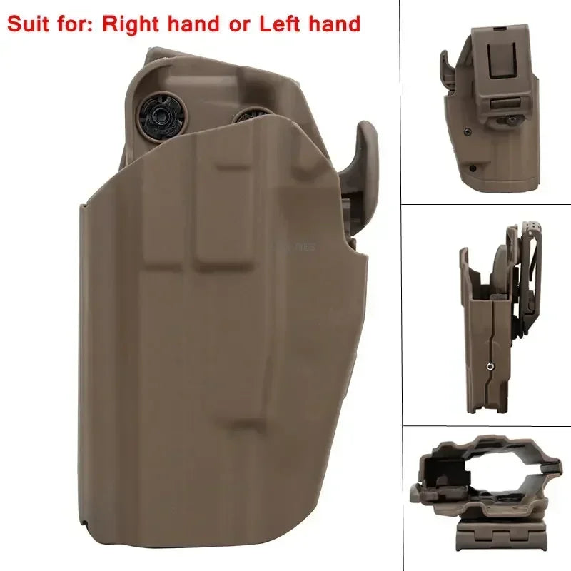 Tactical Gun Holster for G17 20 21 22 37 SIG P226 Hunting Shooting Pistol Waist Holsters Airsoft Combat Gun Case