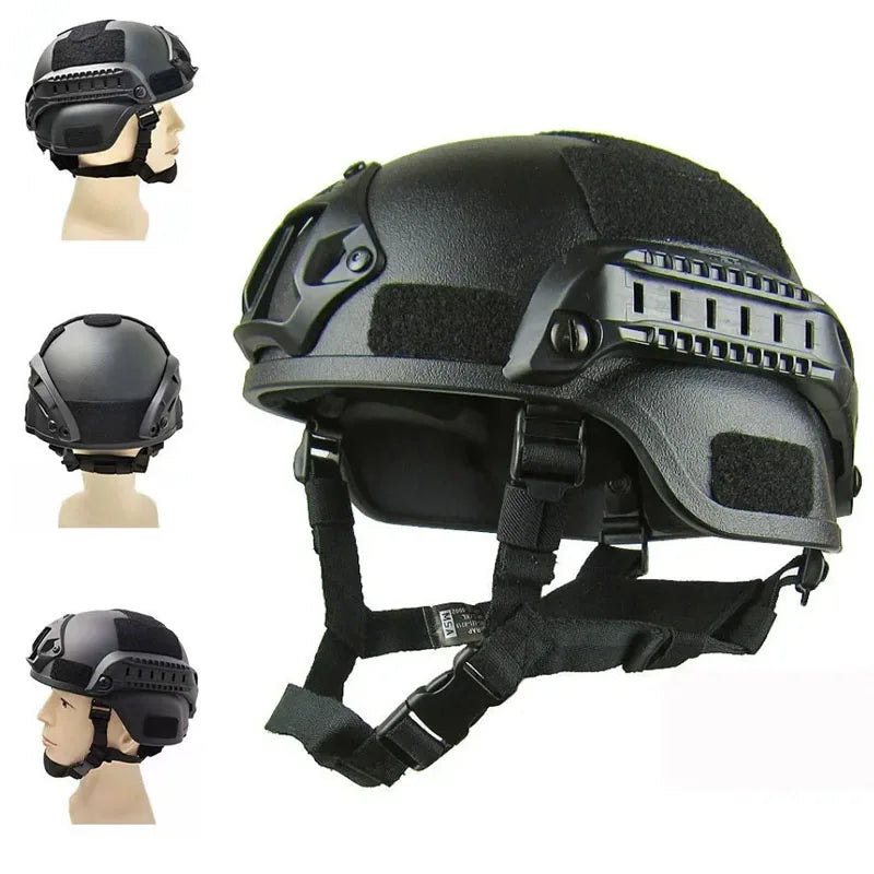 FAST Helmet MICH2000 Airsoft MH Tactical Helmet Outdoor Air Gun Shooting Tactical Painball CS SWAT Riding Protect Equipment