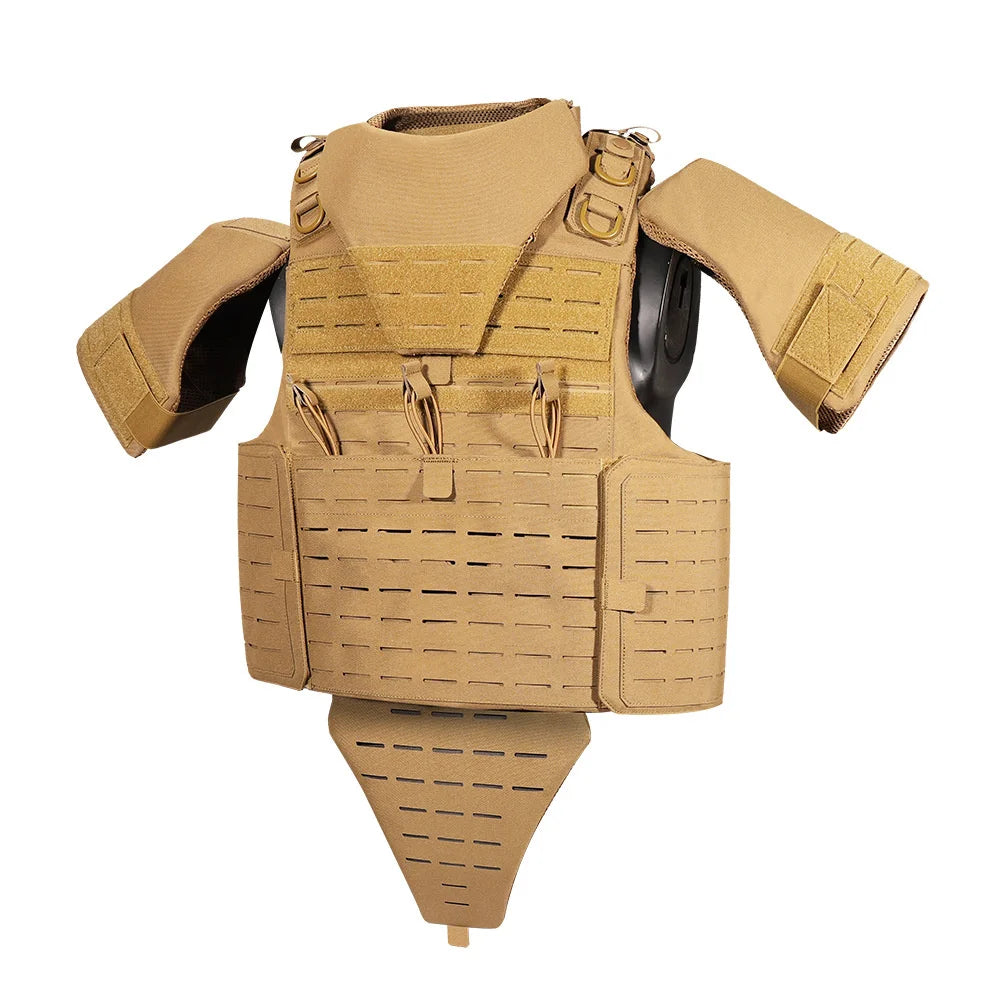 YAKEDA Full Protective Tactical Breathable Wear Vest Training CS Vest Outdoor Camping Equipment MOLLE Tactical Vest