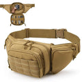 Tactical Pistol Bag Chest Waist Handgun Bag Holster Gun Fanny Pack with Magazine Pouch Holder for GL 17 19 Beretta M9 SIG