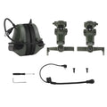 Airsoft Helmet Set with Night Vision Model Goggles Helmet Light Tactical Headphones Mask for CS Paintball Shooting Movie props