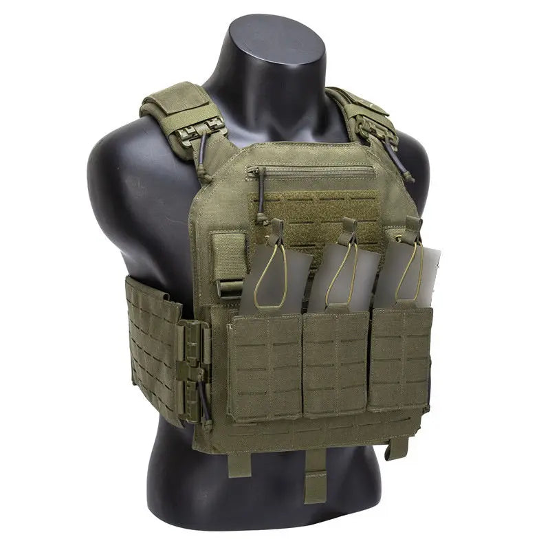 FD kaevixdio 1000d Nylon Tactical Vest Ranger-Green 25x30cm Plate Carrier Molle Outdoor Hunting Gear Chaleco Tactico