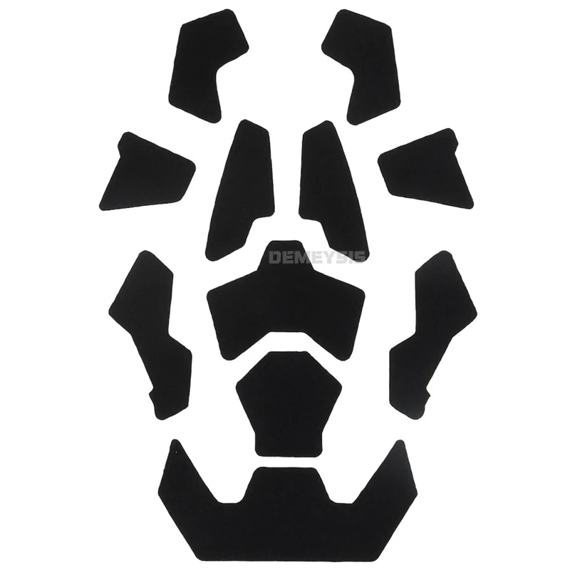 FAST Helmet Magic Sticker Hunting CS Helmet Patches Hook and Loop Sticky for FAST Helmet 11pcs Set Helmets Accessories