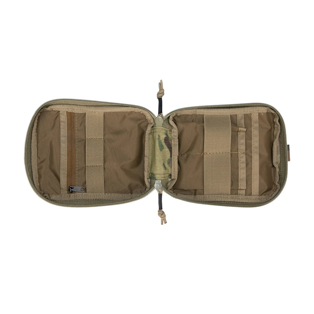 EXCELLENT ELITE SPANKER Tactical  EDC Pouch Molle Multifunctional Pouch Double Zipper Waist Pack Magic Tape Tool Bags