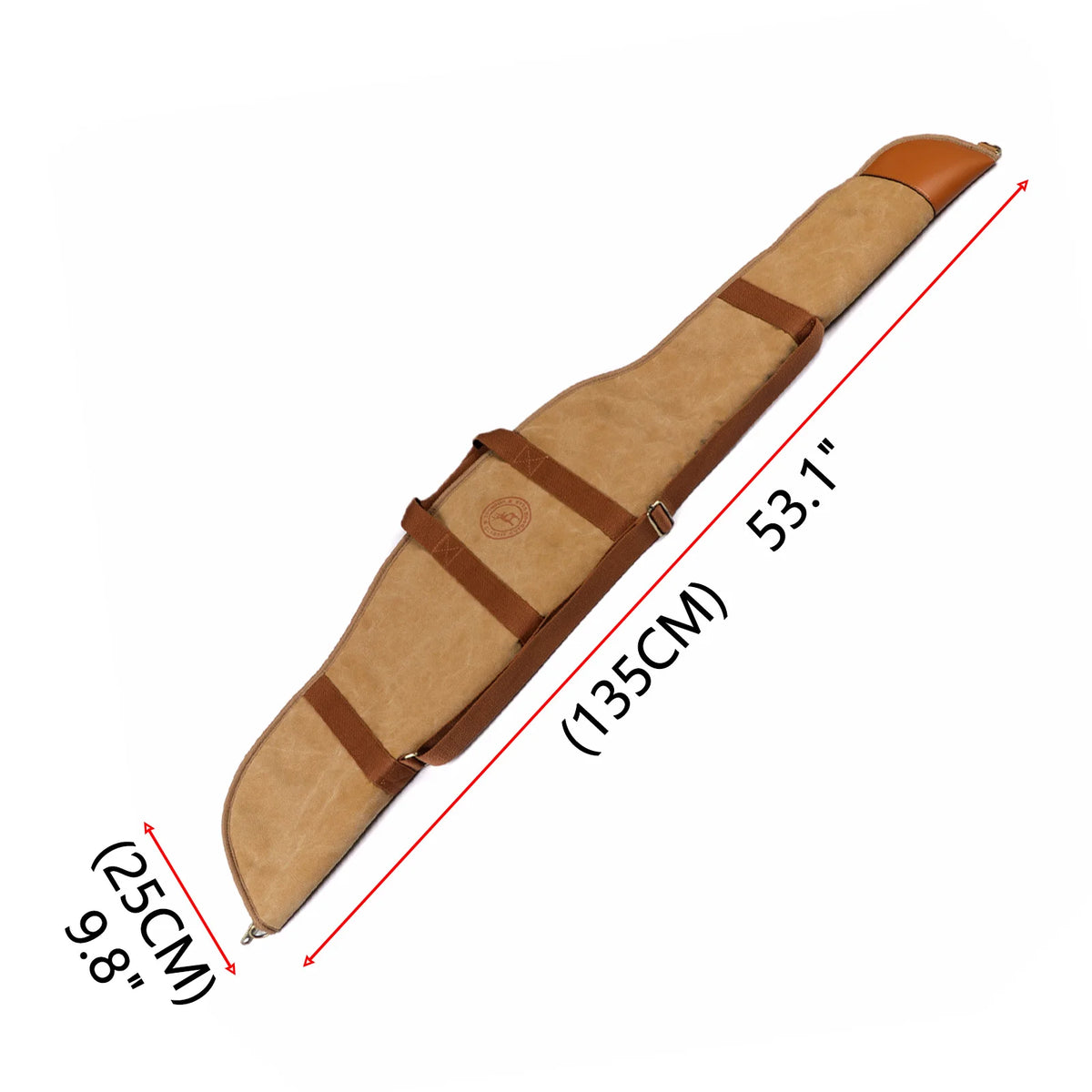 Tourbon Hunting Optical Sight Scoped Rifle Soft Case Shooting Slip Thick Padded Fleece Canvas Gun Protection Bag Gun Accessories