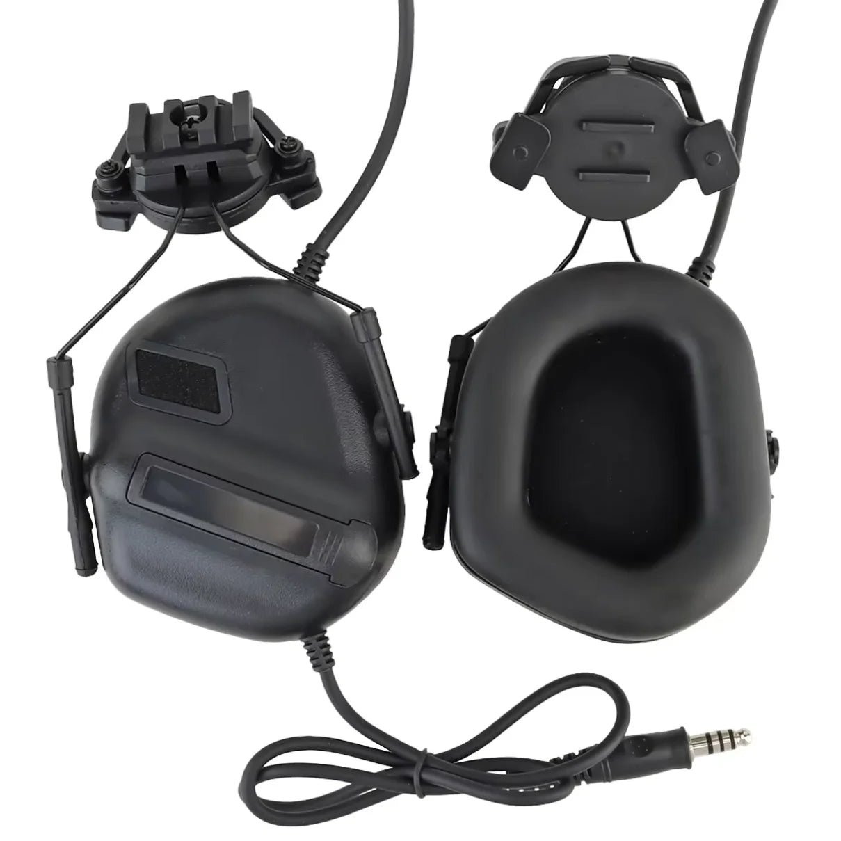 Tactical Helmet Headset Fifth Generation Foldable Noise Reduction Version Headphones Hunting PTT Adapter Helmet Accessories