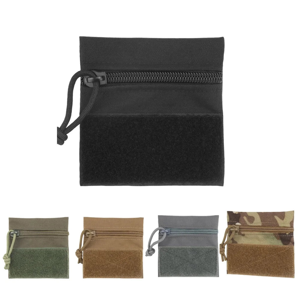 Pouch Bag with Hook and Loop Tool Storage Bag Snack Pouch Candy Bag Hanging Pouches Backpack Accessory Pouch