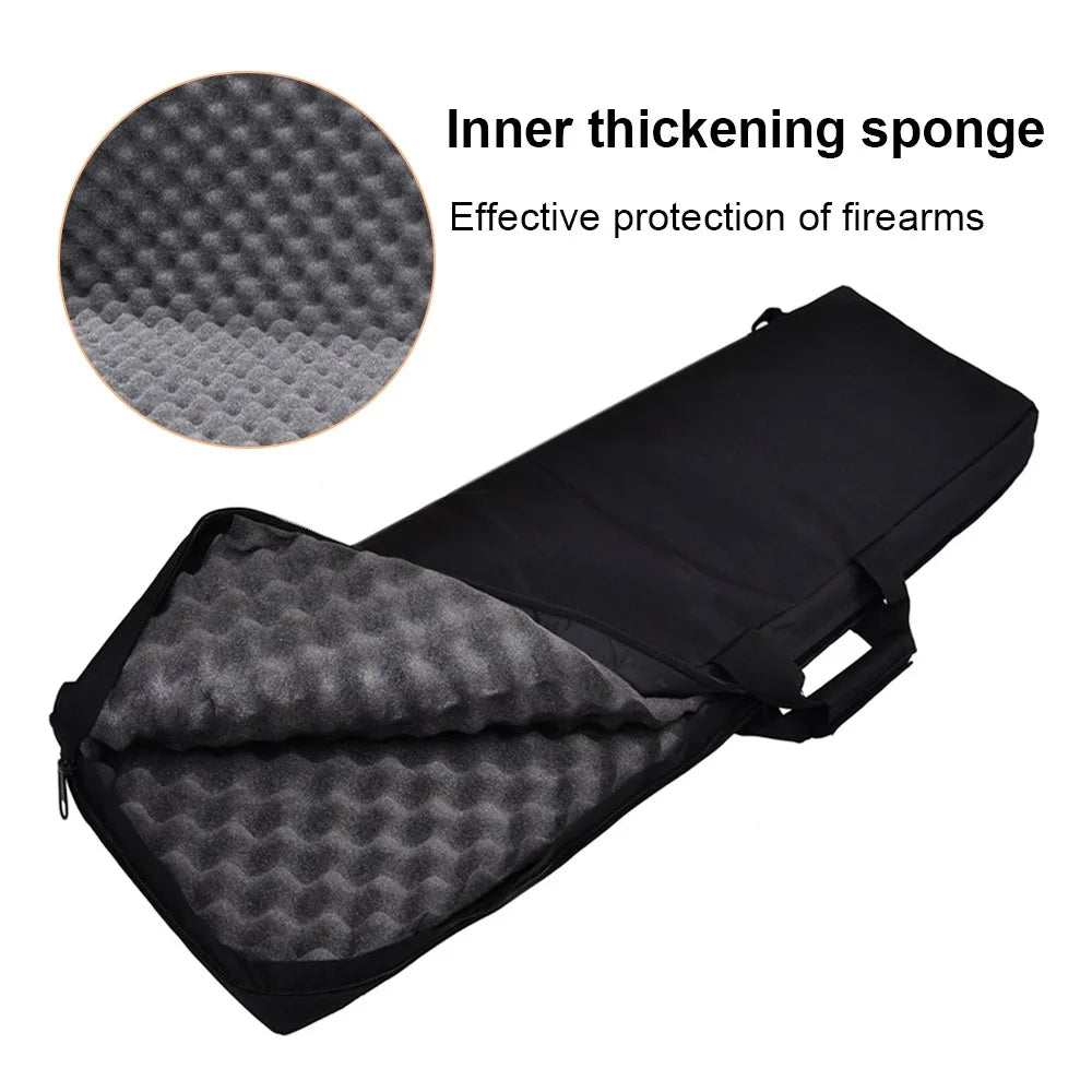85/100cm Rifle Case Soft Padded Hunting Gun Bag Tactical Shooting Range Bag Sling Backpack for Rifle Transportation Case