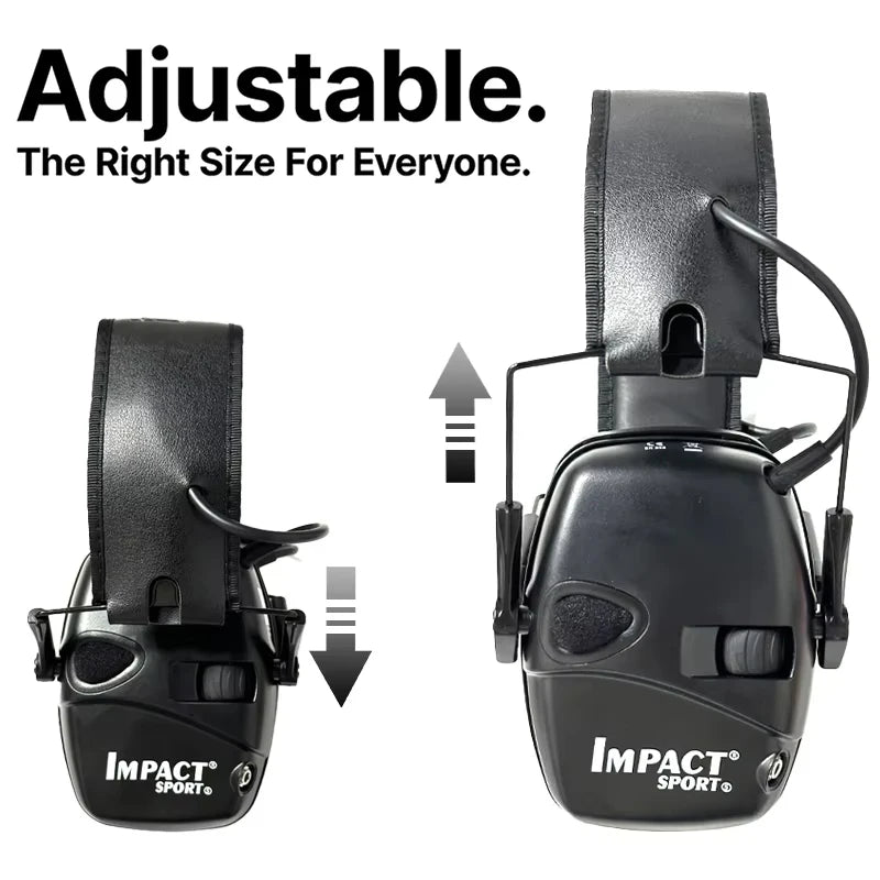NEW Tactical Shooting Earmuffs Electronic Impact Sound Amplification Anti-Noise Hearing Protection Headset for Outdoor Sports
