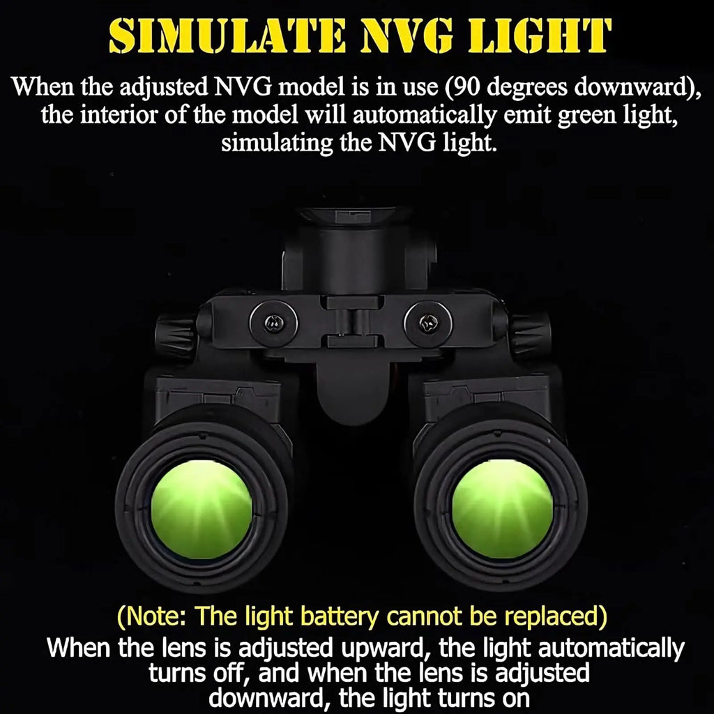 Fast Airsoft Helmet Set PVS-31 Night Vision NVG Model with Tactical Headset Goggle Signal Light for Hunting Paintball Wargame