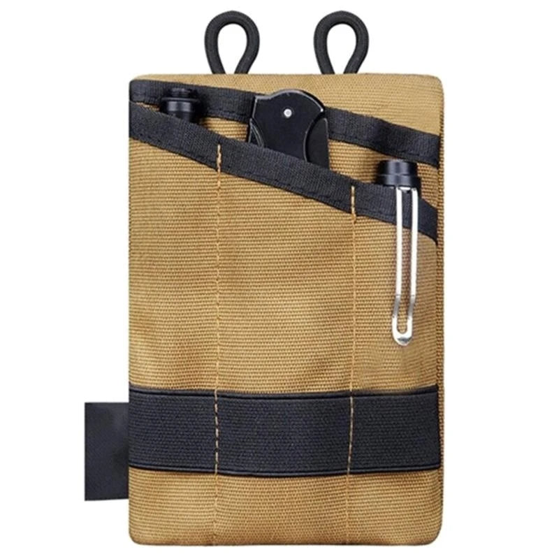 Mini Waterproof Camping Tools Bag with Shoulder Strap Small Storage Bag for Outdoor Camping Waist Pack