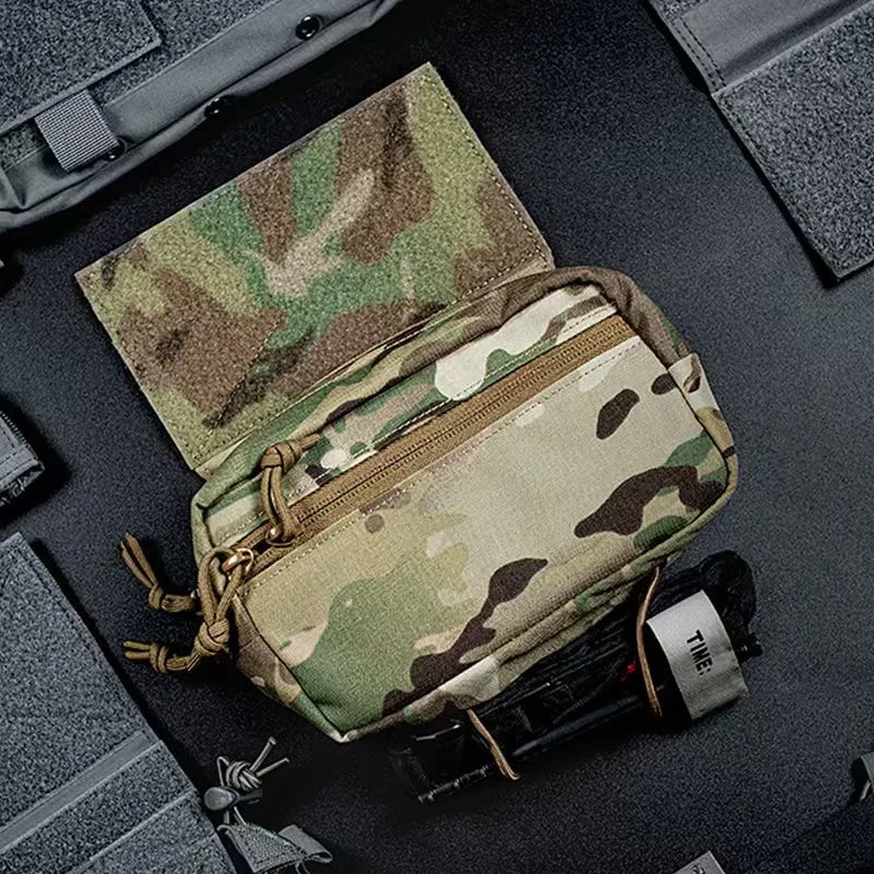 Molle EDC bag, first aid bag, mobile phone bag holder, waist bag, emergency EMT practical tool bag