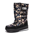 Men's Women's Snow Boots New Plush Warm Comfortable Couple Cotton Shoes Outdoor Fishing Anti Slip Waterproof Casual Shoes 2024