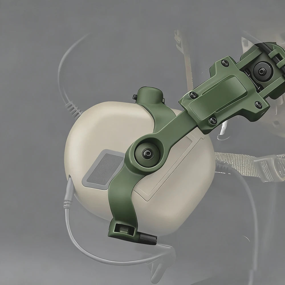 Multi-Angle Rotation Helmet Rail Adapter for Tactical Headset Fit OPS Core ARC and Team Wendy Rail