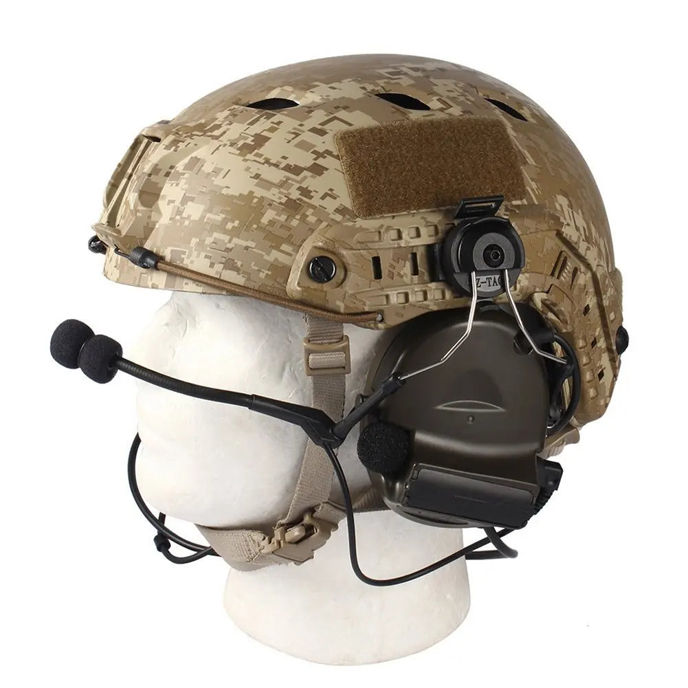 BOOIU Headset Rail Support POM and Stainless Steel Tactical Helmet Arc Rail Suspension Headset Support 2Pcs Headset Bracket  ﻿