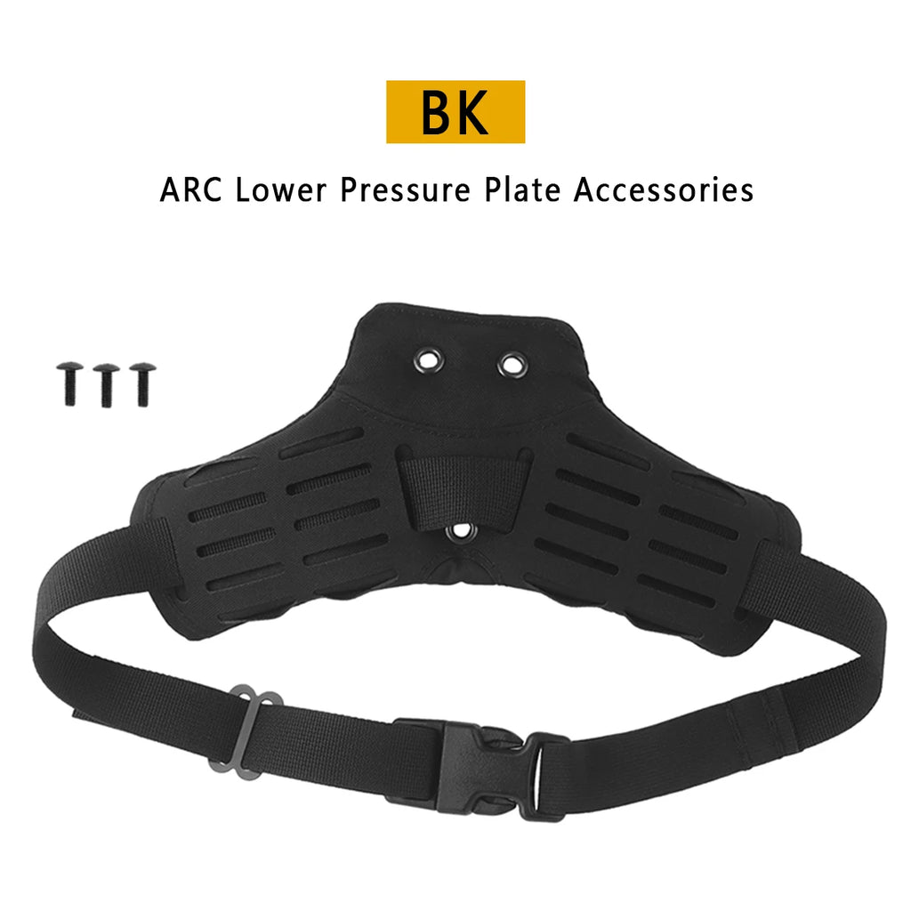 Leg Pistol Holster Thigh Platform Tactical Molle Holster Adapter Base Hunting Mid-Ride Leg Belt Loop with QLS kit Airsoft Gear