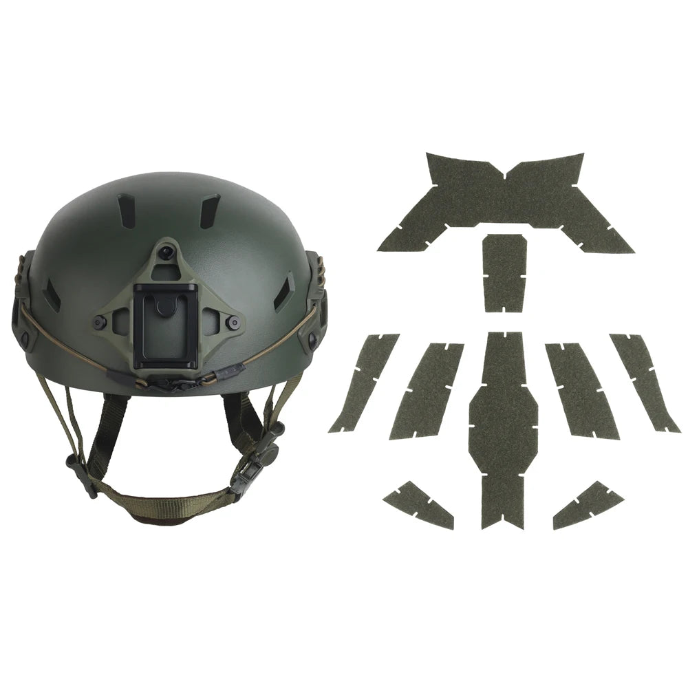 Tactical Training Protective Helmet with Rail NVG Mount Airsoft Paintball Hunting Hiking Camping Outdoor Sport Headgear