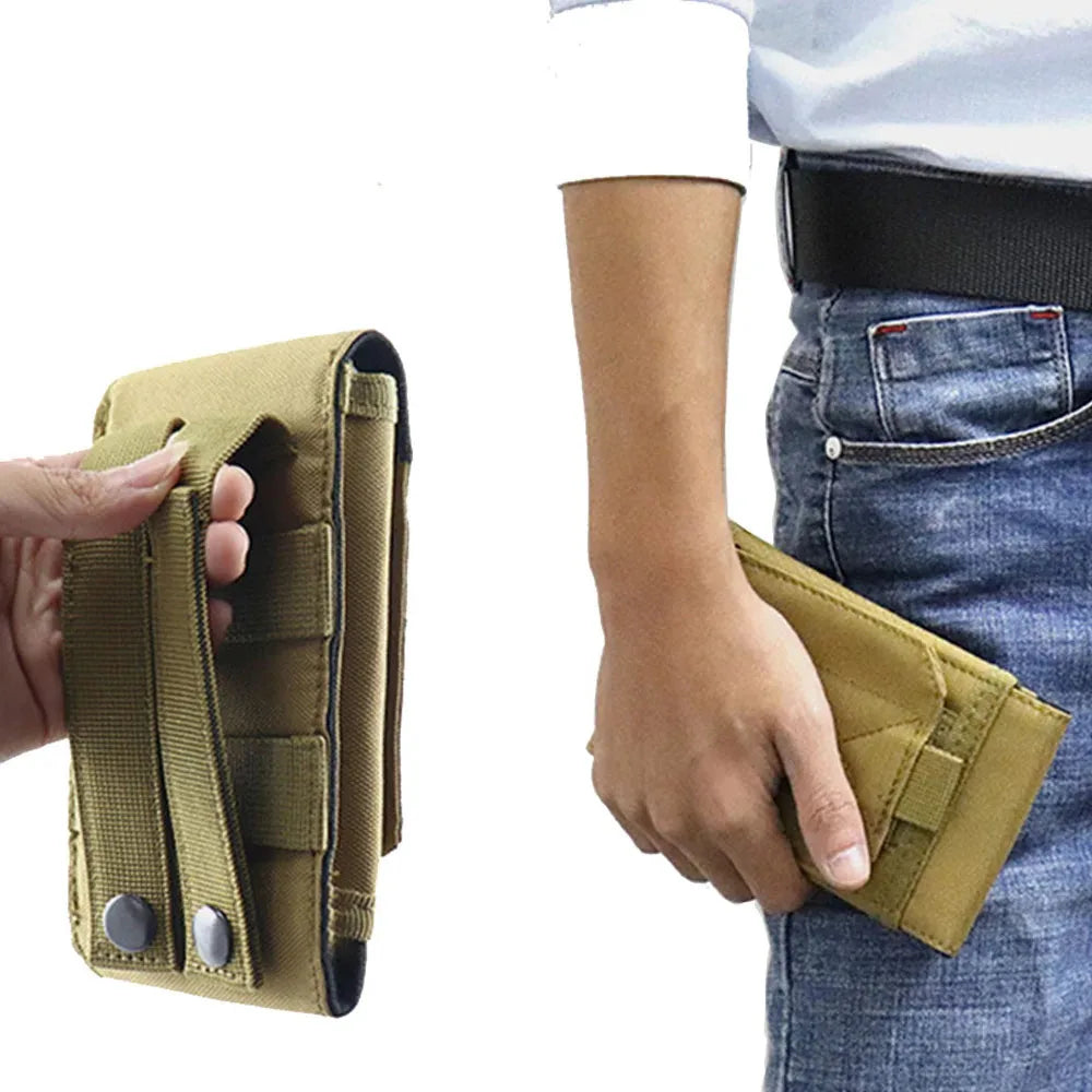 Tactical Molle Carrying Bag Small Items Hunting Shooting Outdoor Camping EDC Tool Bag Small Bag Waist Bag Mobile Phone Pouch