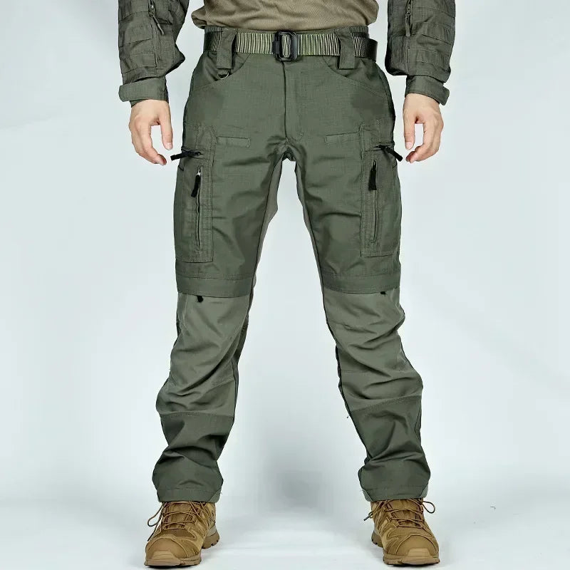 P40 Tactical Pants Men  Outdoor SWAT Pants Multi-pocket Cargo Trousers Waterproof Wear-resistant Field Training Uniforms