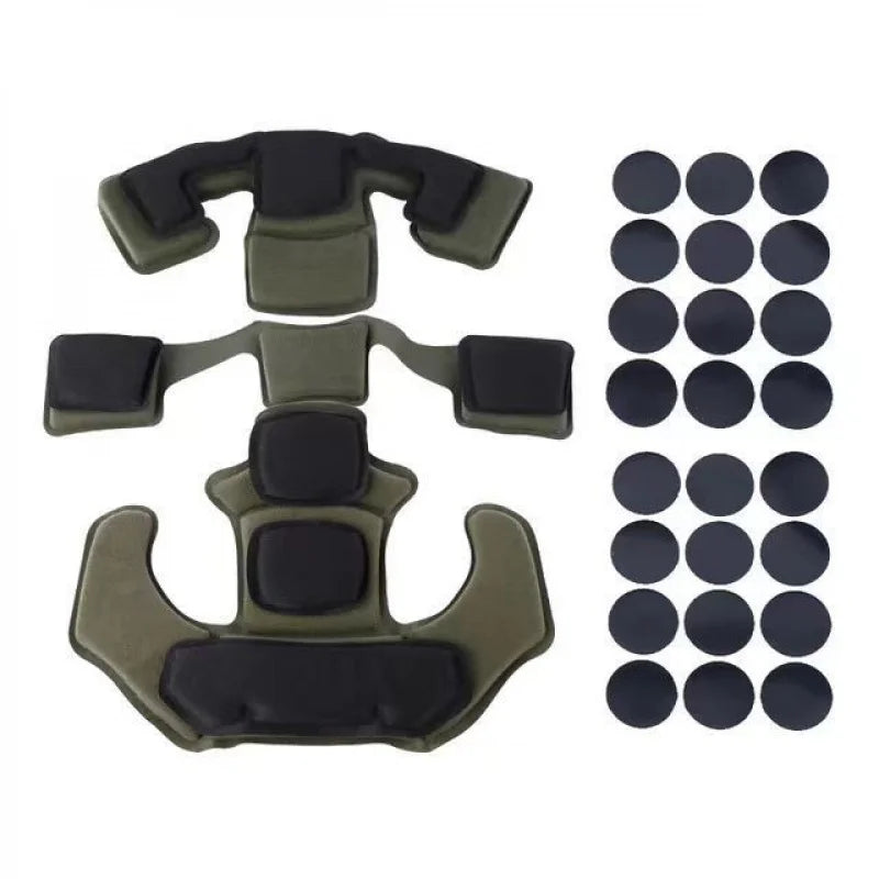 ARMATA Tactical Helmet Liner Memory Foam Helmet Lining Shock-Absorbing Cushion Pad Anti-Slip Breathable Comfortable Protective