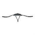 Secure Locking Chin Strap Adjuster Offering Precise Adjustment Plastic Texture for Mountain and City Biking Activity