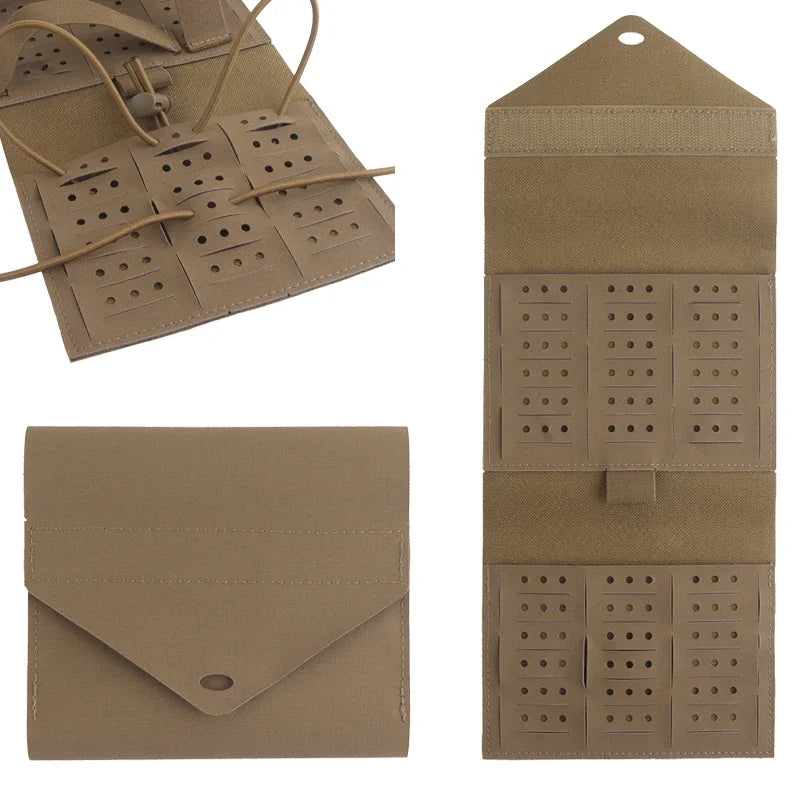 Portable Medical Insert Tactical First Aid Kit Organizer Pocket Trauma Pouch EDC Med Pouch Insert Panel Webbing Handle