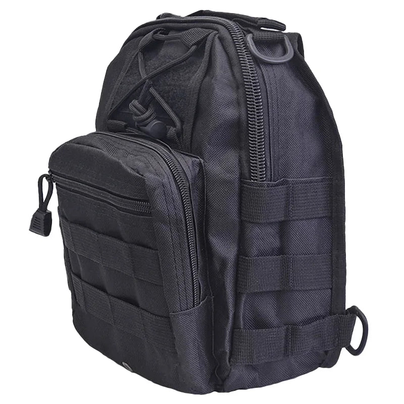 Men's Tactical Shoulder Bag for Outdoor Mountaineering Hiking Camping Sports Travel And Hunting