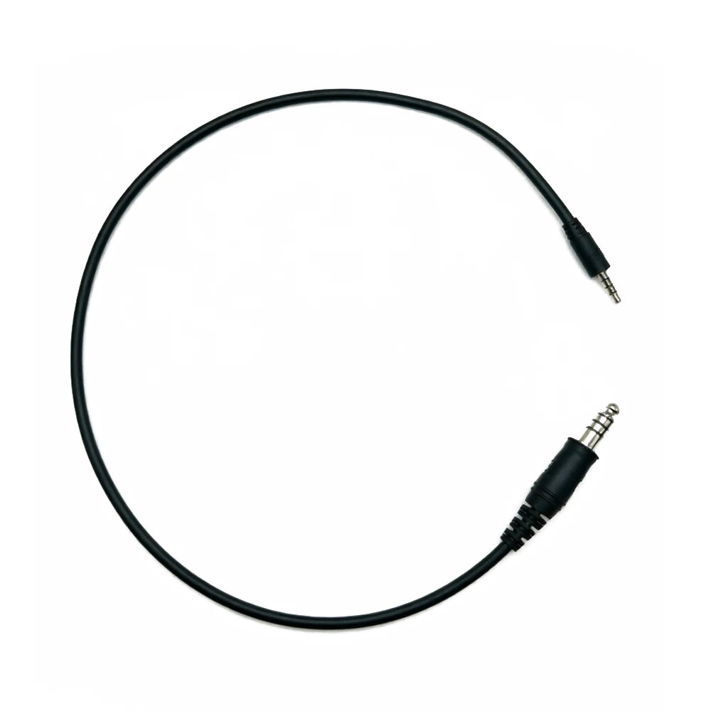 U174 Cable for U94 PCI PTT Adapter Militar Hunting Tactical Headset Walkie Talkie Motorola Kenwood BAOFENG Radio 3.5mm/7.1mm