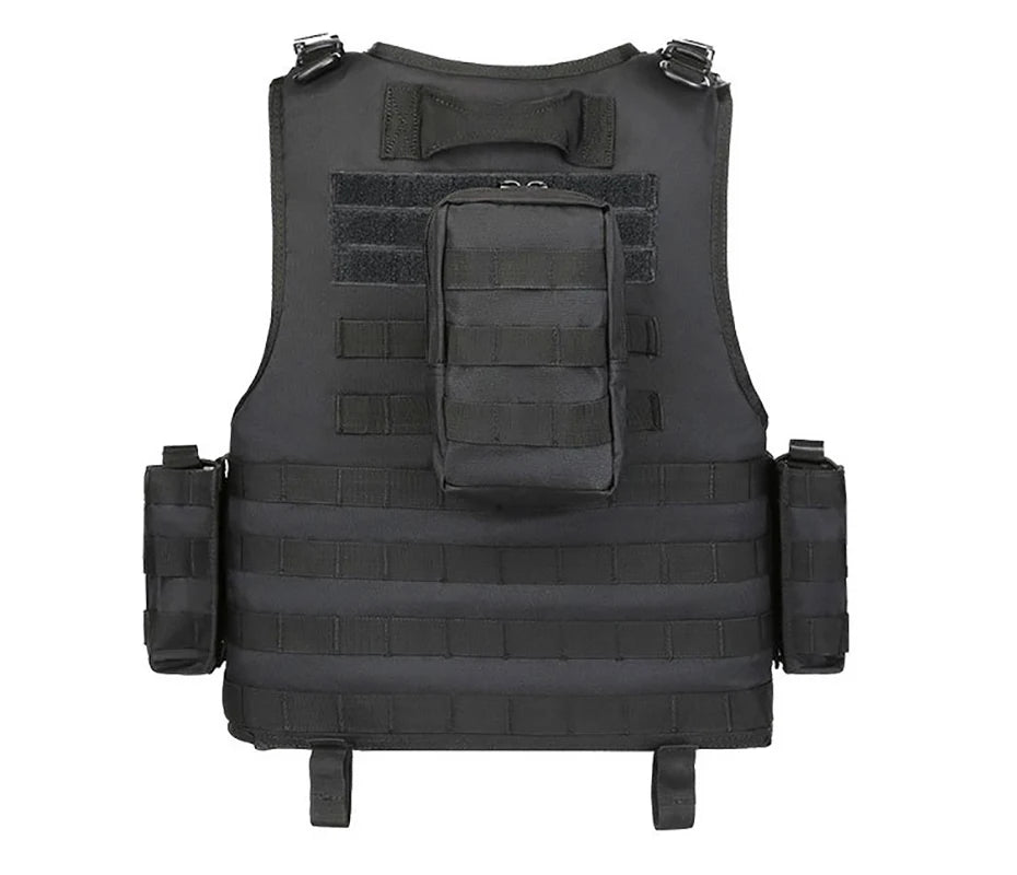 Adjustable Molle Tactical Vest for Combat Hunting Outdoor CS War Game Airsoft Gun Training Protective Equipment Jacket
