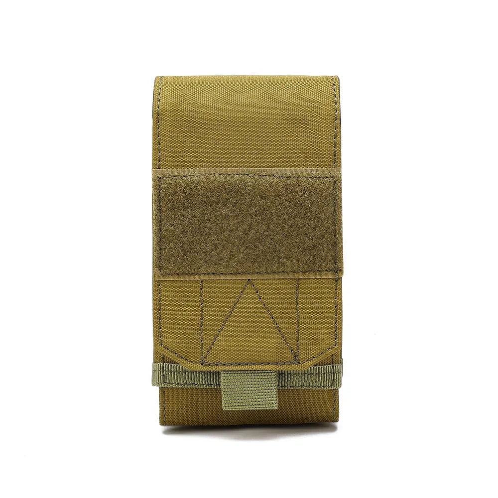 1000D Molle Tote Bag Mobile Phone Waist Bag Outdoor Camping Mobile Phone Bag Hunting Camping Accessories