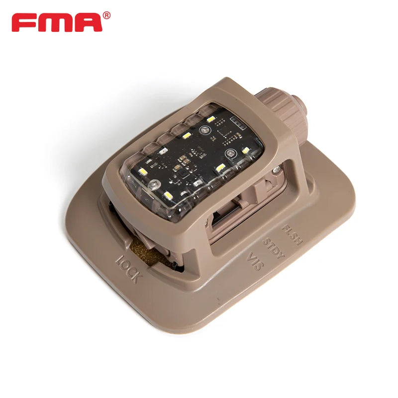 FMA helmet survival LED beacon light waterproof IR infrared function TB1473