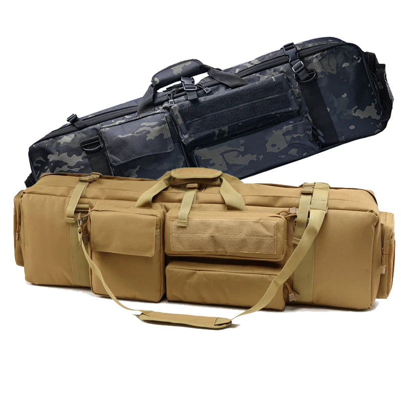 M249 Tactical Hunting Gun Bag Heavy Duty Gun Carry Bag 1000D Oxford Paintball Airsoft Air Gun Case With Shoulder Strap