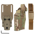 Tactical Pistol Holster for G17 Gen4 G19 with X300 X300U Light Quick Release Drop Leg Holsters Right Hand Airsoft Gun Carry