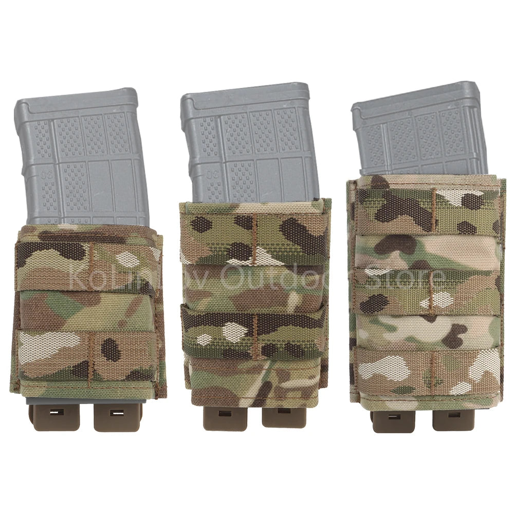FAST 5.56 Single Mag Pouch Tactical Mag Holster Pouches Molle System Air Soft  Holder Bag Hunting Gear M4 AR15 Accessories