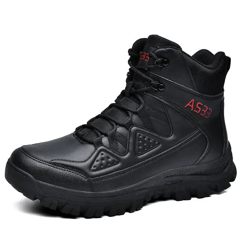 Men'S Mid Cut Duty Boots Outdoor Sports Men'S Boots Lightweight Work Boots For Men Breathable And Non-Slip Size 39-46
