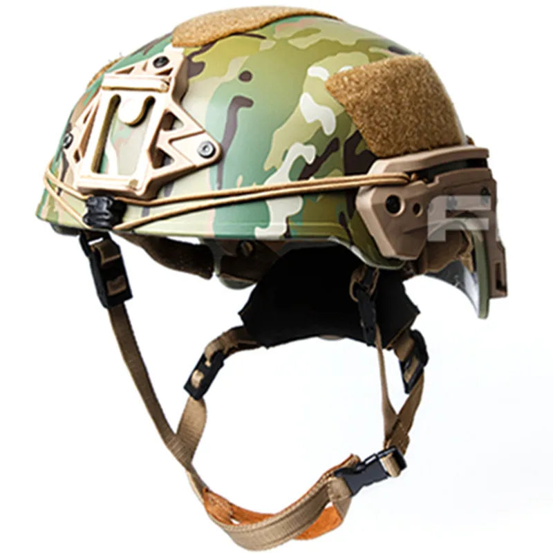 TWF EX Ballistic Helmet, Impact Resistance, Tactical Airsoft Helmet, Wendy 2.0, Protective Helmet