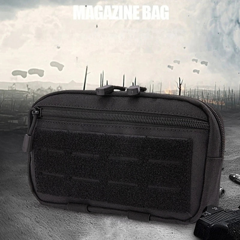 Tactical Molle EDC Waist Pouch Phone Holder First Aid Kit Emergency EMT Utility Tool Pack Hunting Camping Hiking Survival Gear