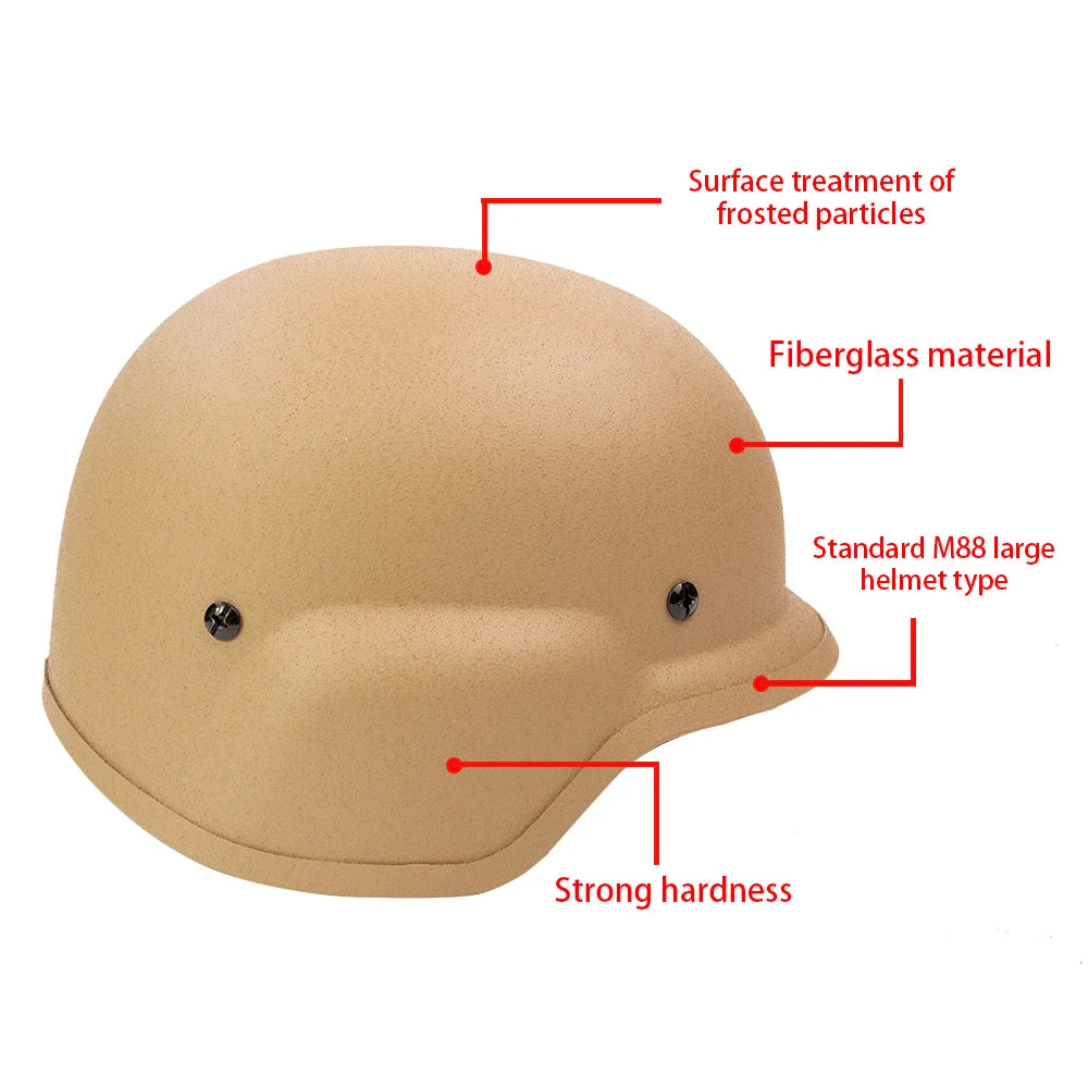 BOOIU M88 Military Tactical Helmet FRP Anti riot Outdoor CS Game Army Training Air Gun Sports Protective Equipment Accessories