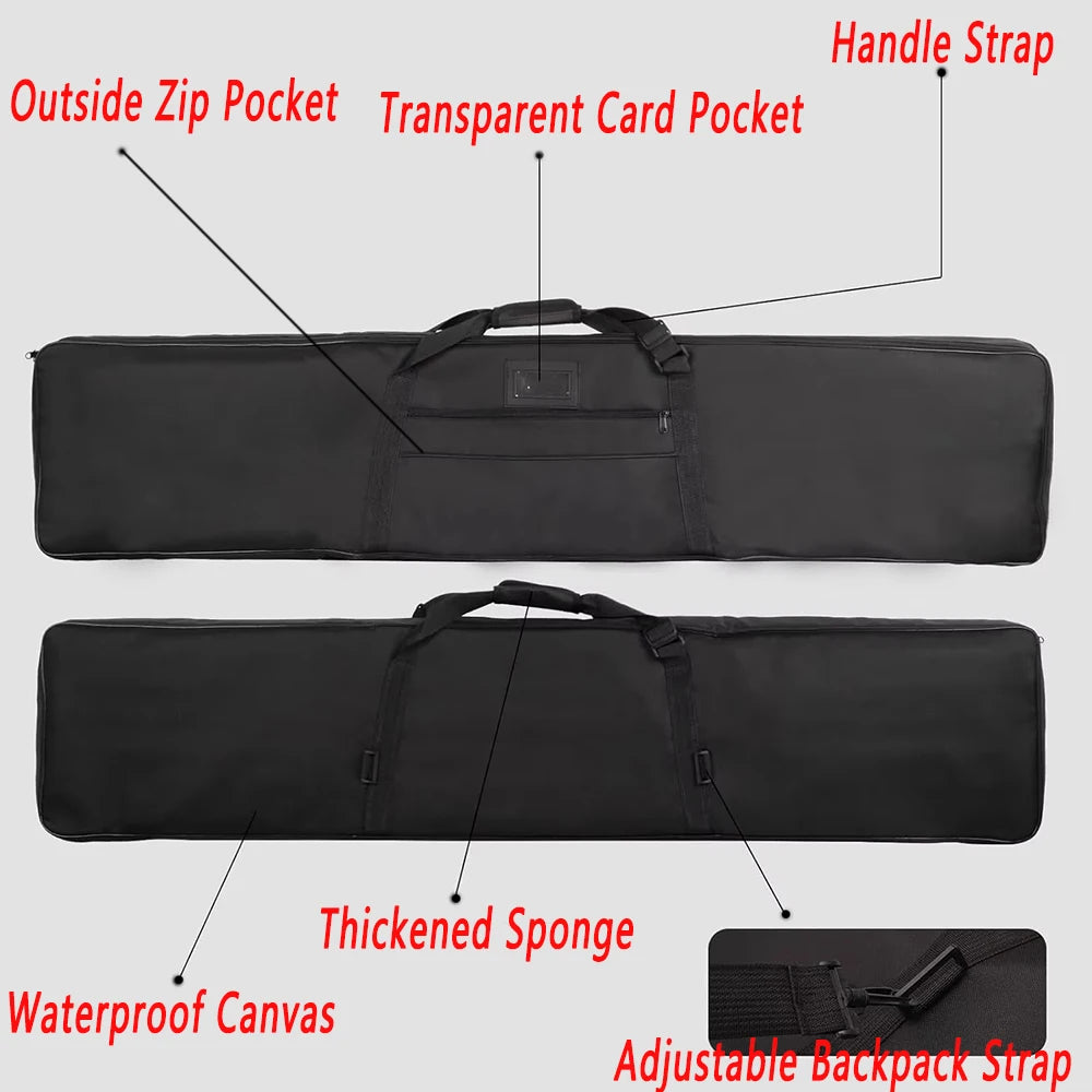 Archery Recurve Bow Storage Bag Handle Carrying Shoulder Backpack Case for Hunting Outdoor Takedown Recurve Bow and Arrow Accy