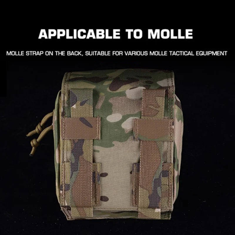 Emergency Rapid Deployment Medical Kit Multi Purpose First Aid Pouch for Outdoor Camping Survival Gear Essentials