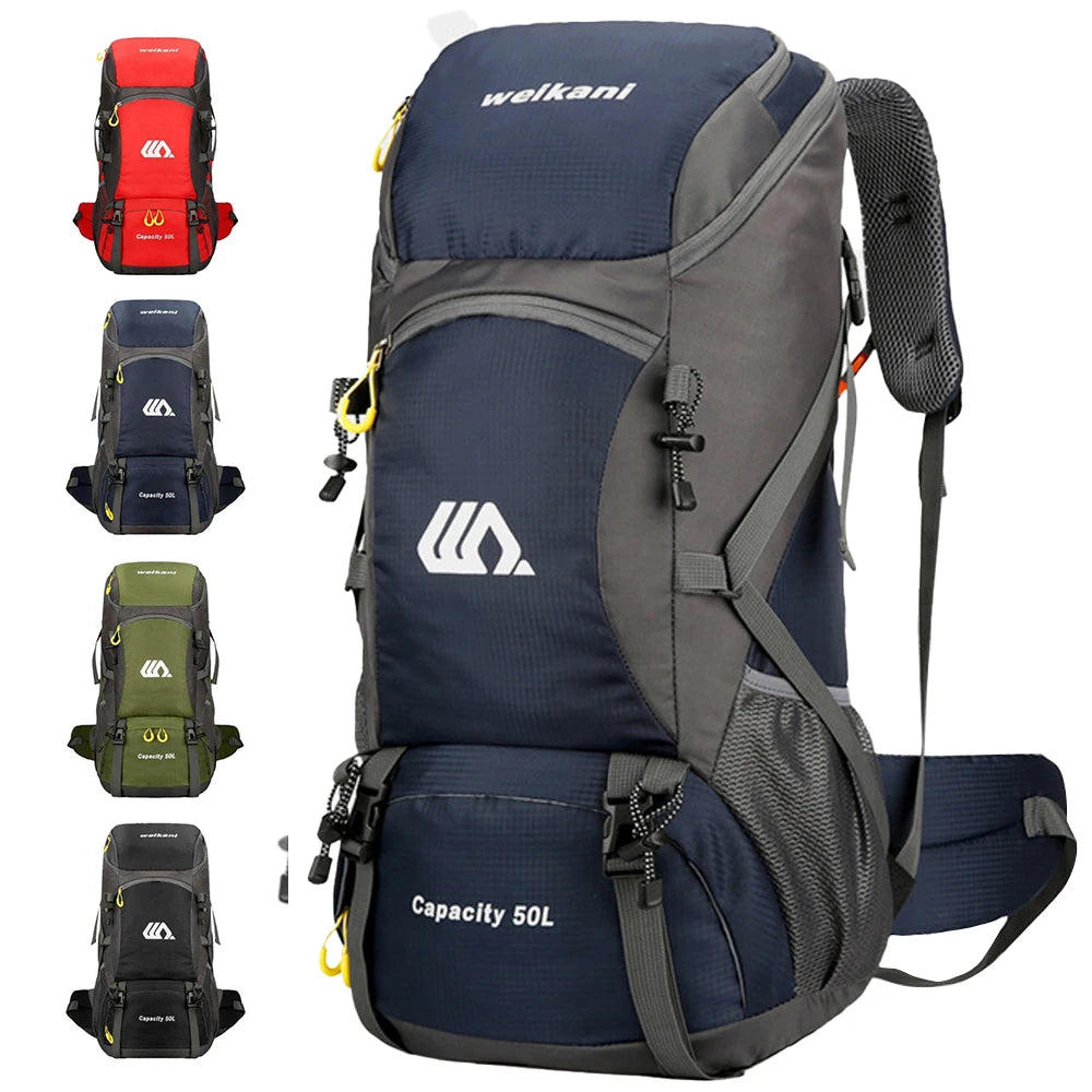 Men's 100L Tactical Backpack MOLLE Large-Capacity Anti Theft Mountaineering Backpack Hiking Rucksack 90L Waterproof Shoulder Bag