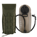 KRYDEX Tactical 500D 3L Hydration Pouch MOLLE Carrier Pack Bag Modular 100 oz Water Bladder Pouch Hunting Outdoor Accessories