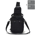 Laser MOLLE EDC outdoor hunting bag can be carried on one shoulder or diagonally, with a woven handle and a shoulder strap