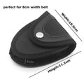 Portable Hand Cuff Case Compact Oxford Pouch Belt Waist Bag Secure Fit for Law Enforcement