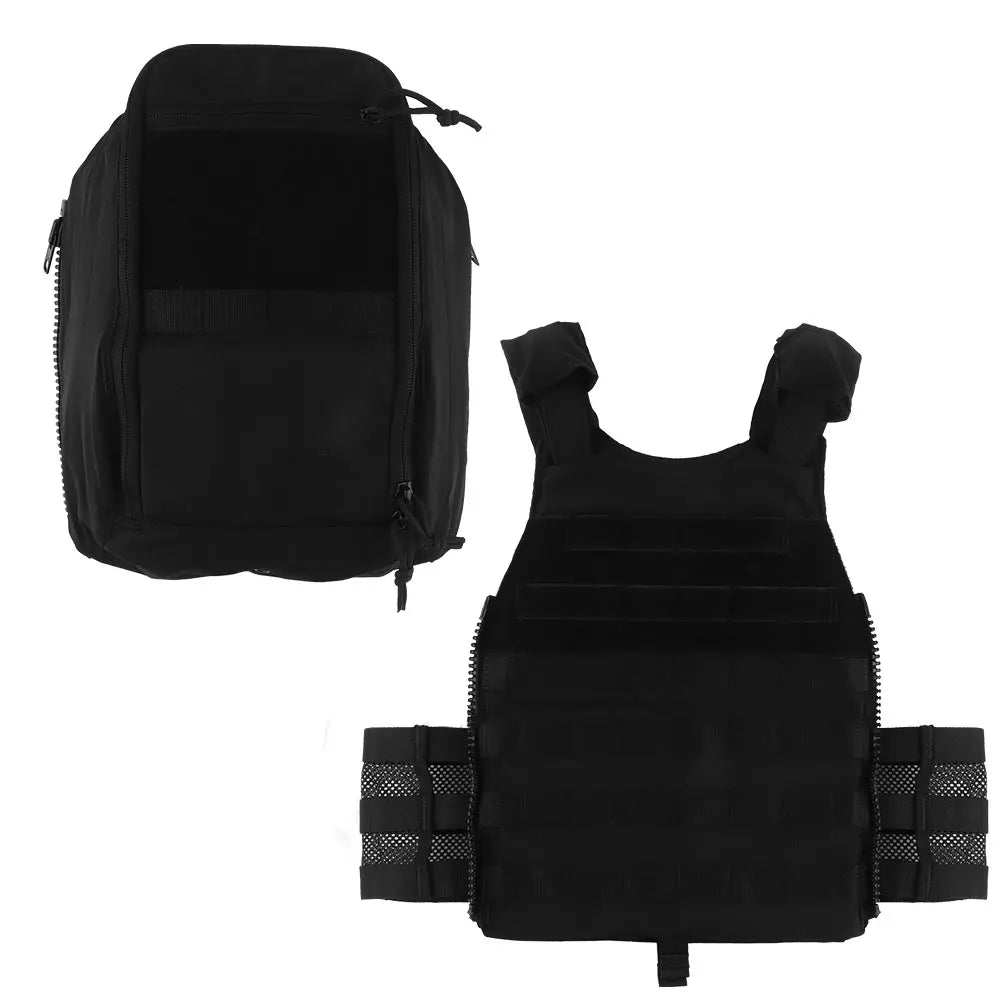 POSEIDON DEFENSE Scarab Multifunctional Vest With A Large Capacity Backpack Back Panel Bag