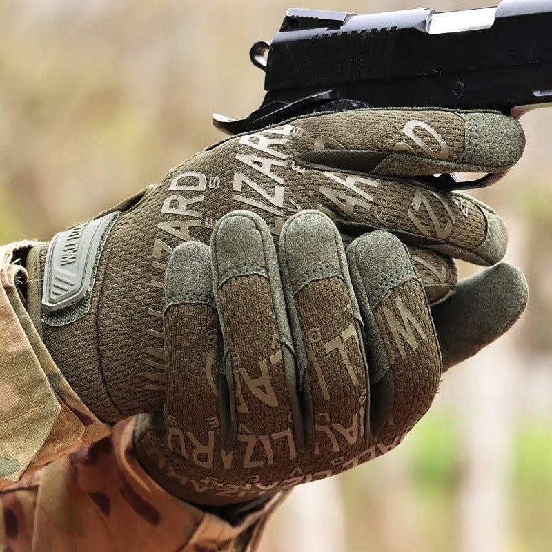 Touch Screen Tactical Gloves Camo Paintball Shooting Airsoft Combat Hunting Gloves Men Hiking Shock-proof Full Finger Gloves